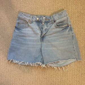 Denim Cutoff Light Wash H&M Shorts